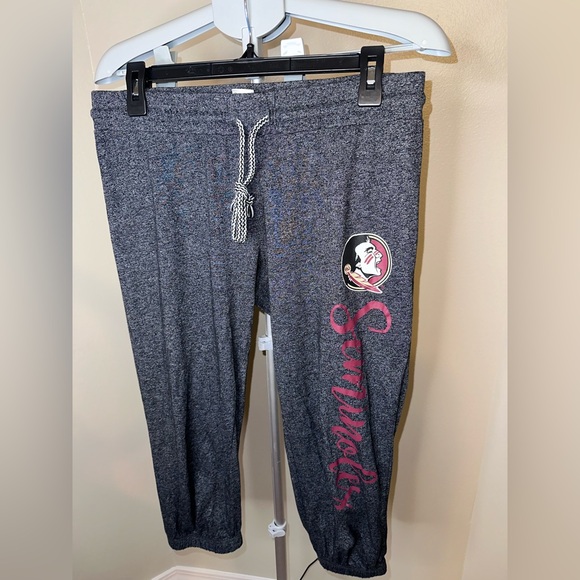 Bottom Drawer Pants - Women's Gray Florida State (FSU) Joggers